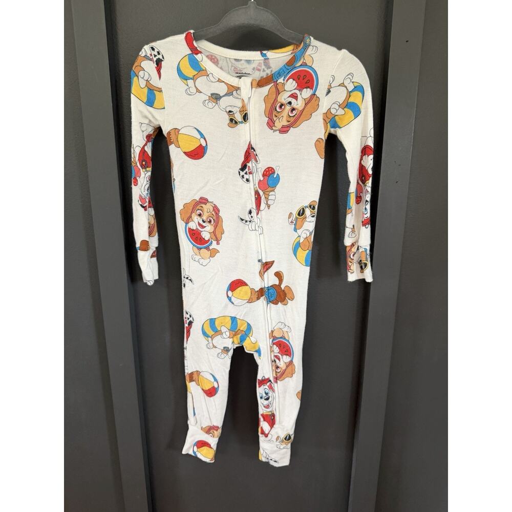 Nickelodeon Paw Patrol Bamboo Pajamas Girls Size 12 Month - Skye